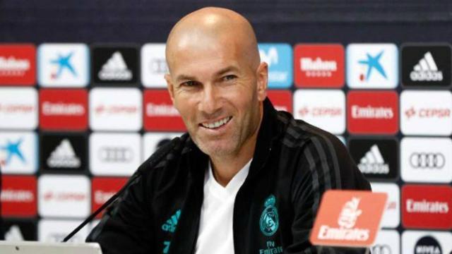 Zidane, en rueda de prensa