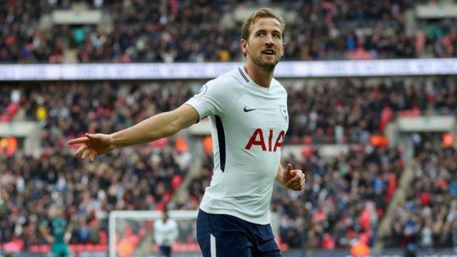 Kane, máximo goleador de 2017. Foto: Twitter (@SpursOfficial)