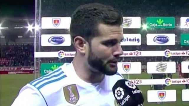 Nacho habla tras el partido