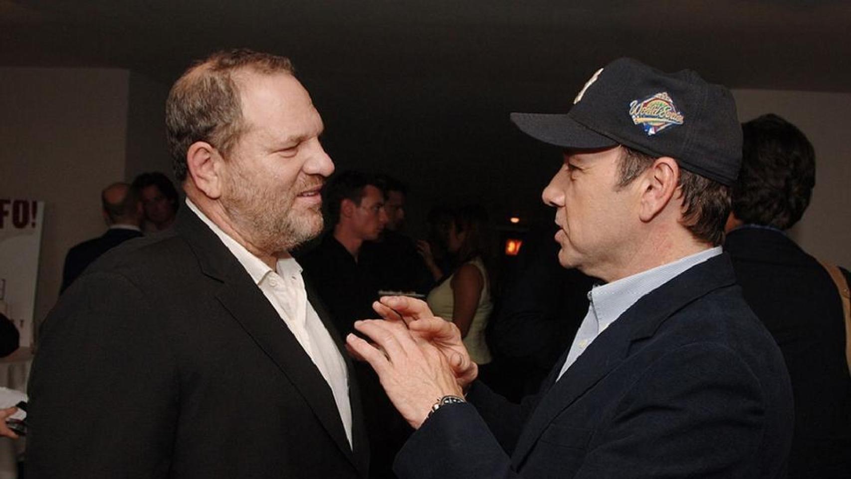 Harvey Weinstein y Kevin Spacey.