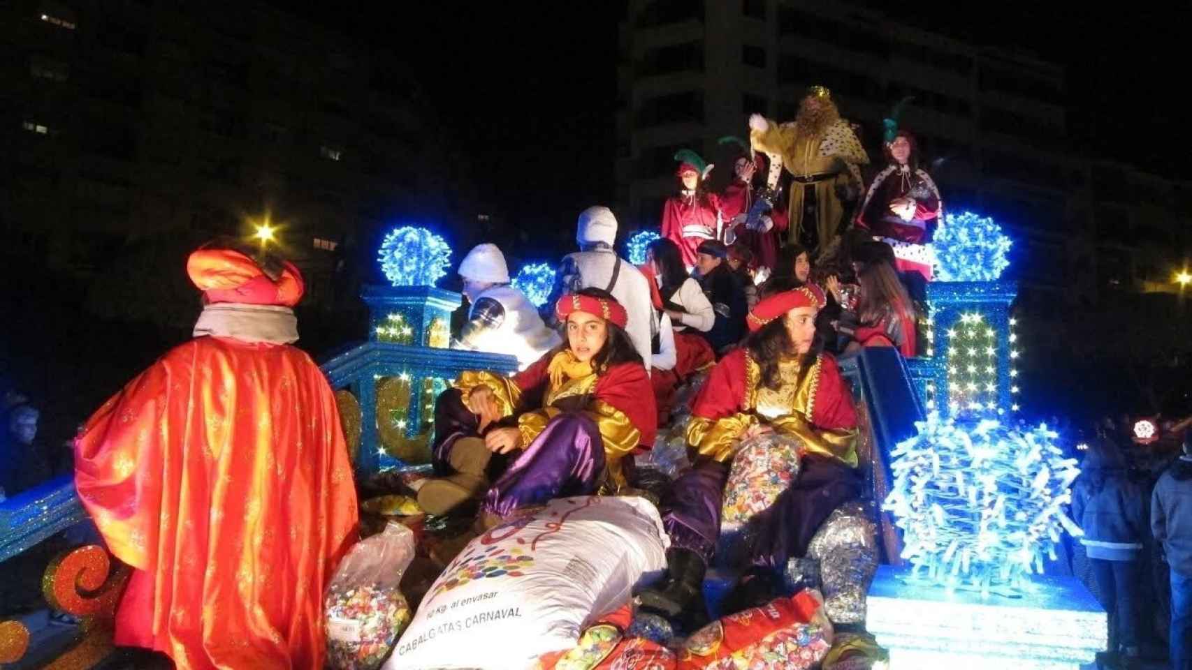 Imagen de archivo de la cabalgata de Reyes en Salamanca