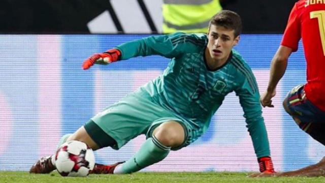 Kepa, con la Selección. Foto Instagram (@kepaarrizabalaga)