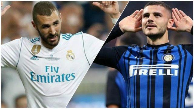 Benzema e Icardi