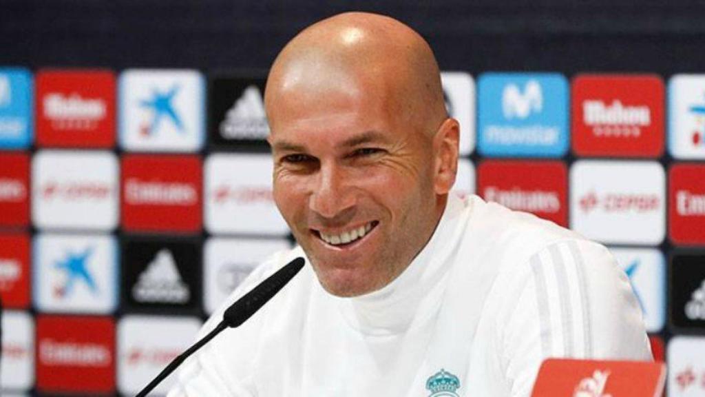 Zidane, en rueda de prensa