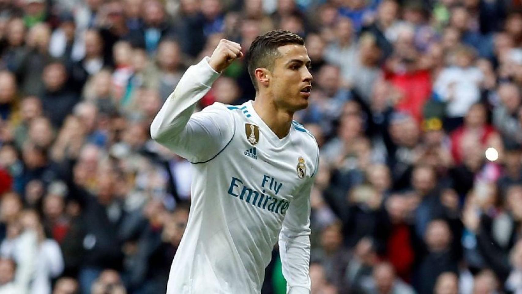 Cristiano celebra su gol