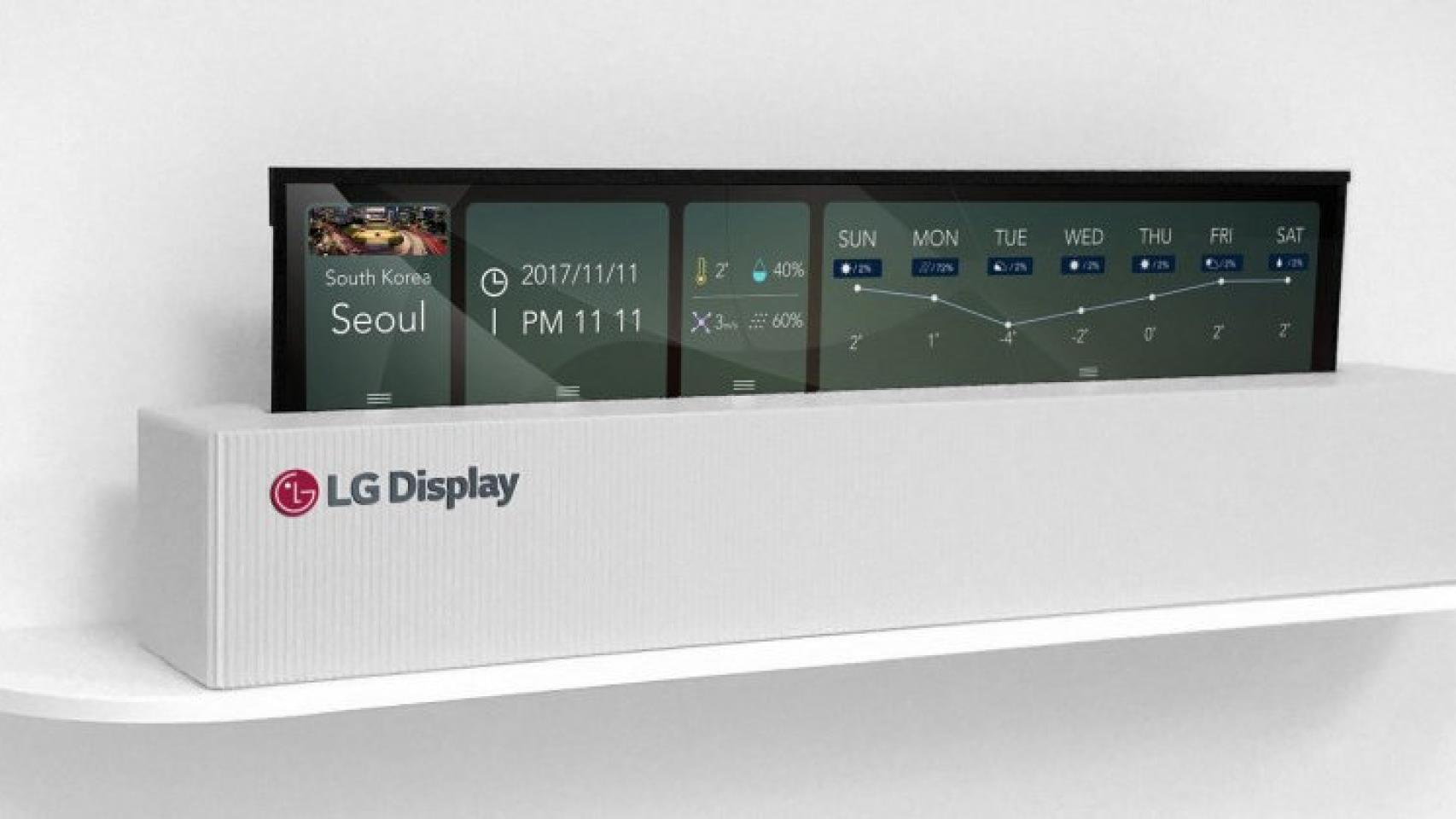 lg televisor enrollable 2