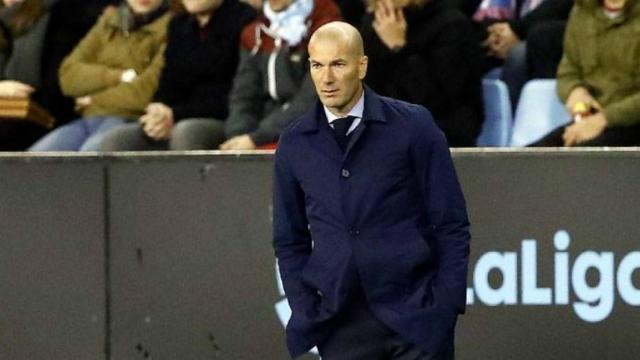 Zidane, en Balaídos