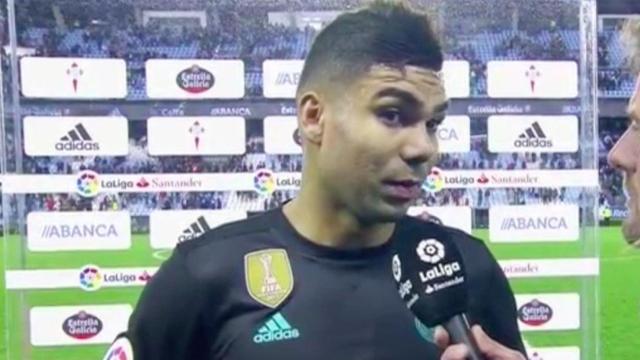 Casemiro habla tras el partido