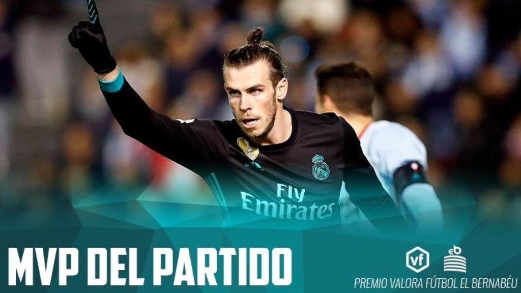 Gareth Bale, MVP del Celta - Real Madrid