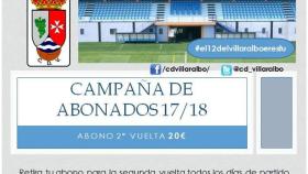 zamora cd villaralbo campanha abonados