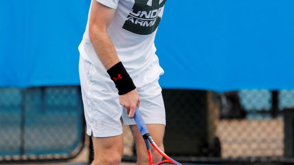 Murray, en un entrenamiento en Brisbane hace unos días