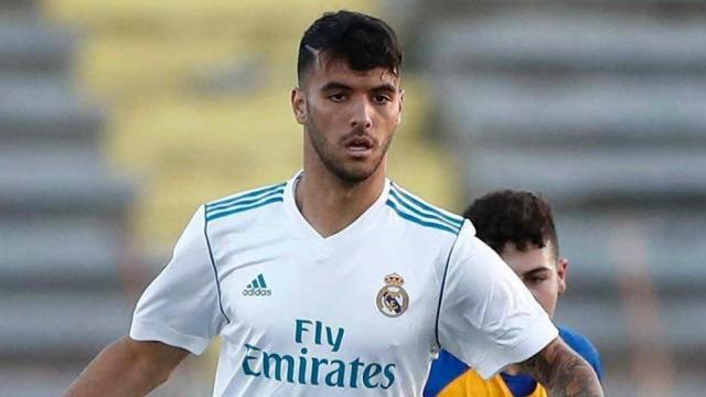 Álex Martín, con el Juvenil A en la UEFA Youth League