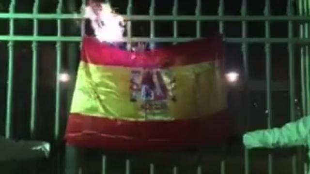 Captura del vídeo difundido por Arran.