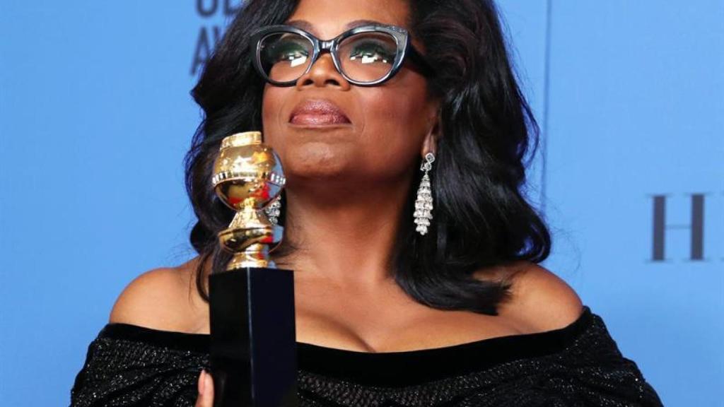 Oprah Winfrey, dio el discurso más activista de la noche en los Globos de Oro