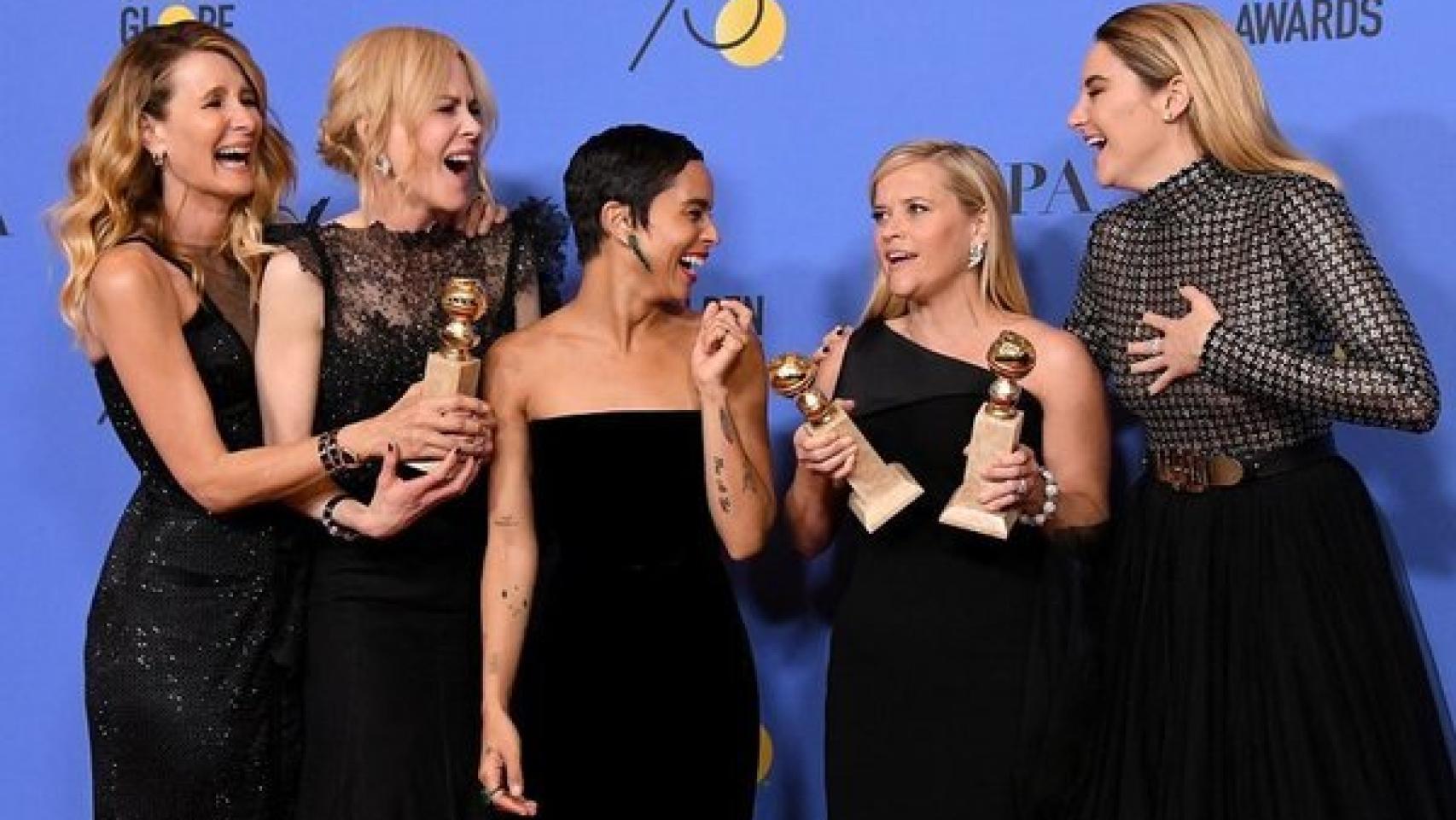 'Big Little Lies', la gran triunfadora de los Globos de Oro