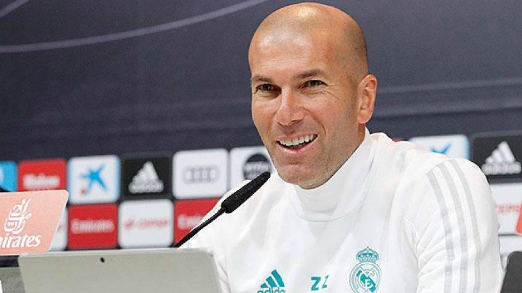 Zidane, en rueda de prensa