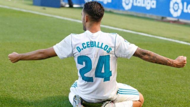 Dani Ceballos, en Mendizorroza.