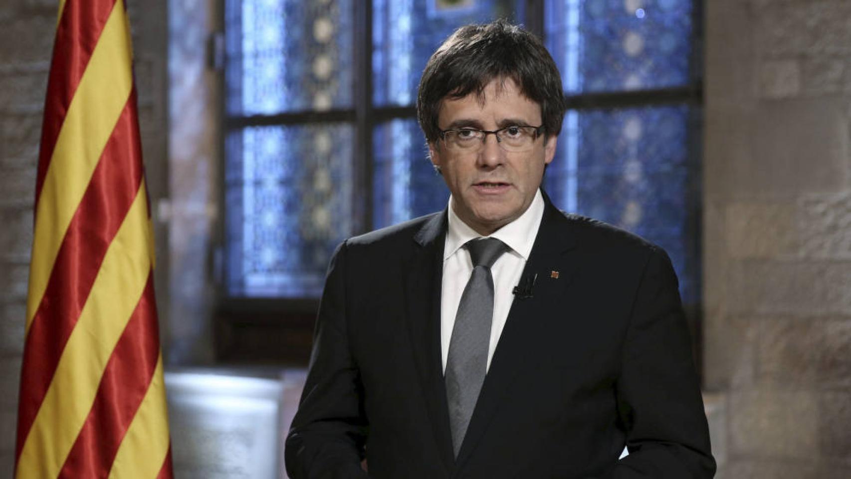 El expresidente de la Generalitat, Carles Puigdemont, en una imagen de archivo.