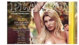 La portada de Playboy de la versión alemana.