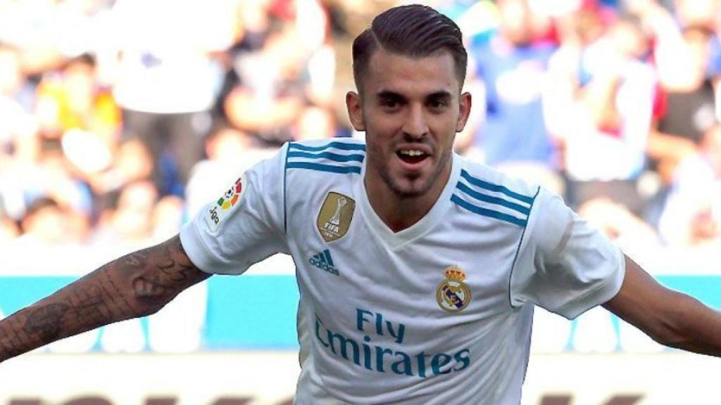 Dani Ceballos, en un partido del Real Madrid