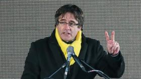 Carles Puigdemont, en Bruselas