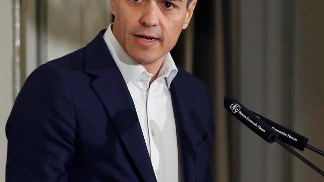 El secretario general del PSOE, Pedro Sánchez.