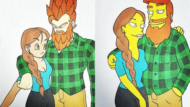 Dragon Ball o los Simpsons son algunas de las series de dibujos que le han inspirado