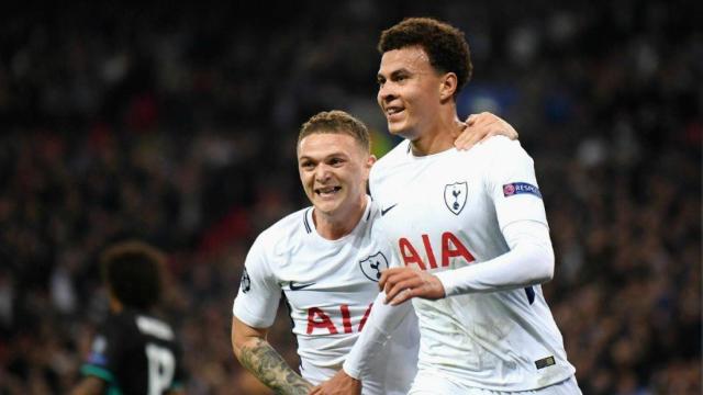 Dele Alli marca al Real Madrid en Wembley