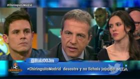 Cristóbal Soria, en El Chiringuito. Foto Twitter (@elchiringuitotv)