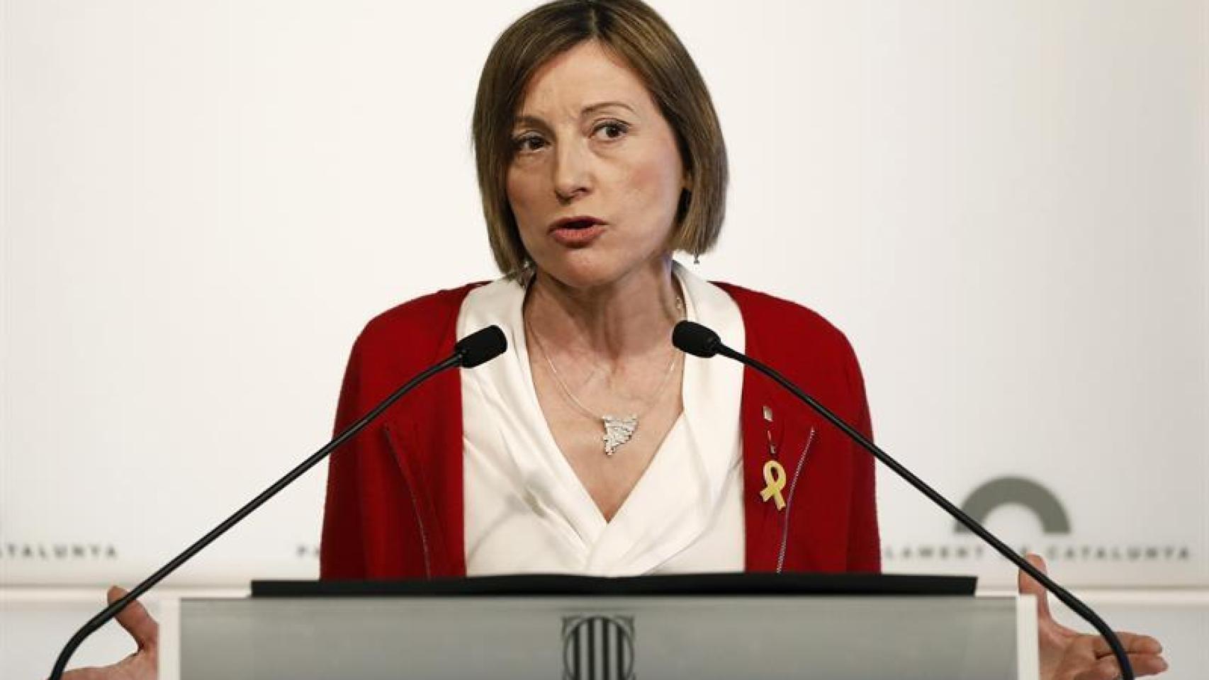 Carme Forcadell, en una imagen de archivo.