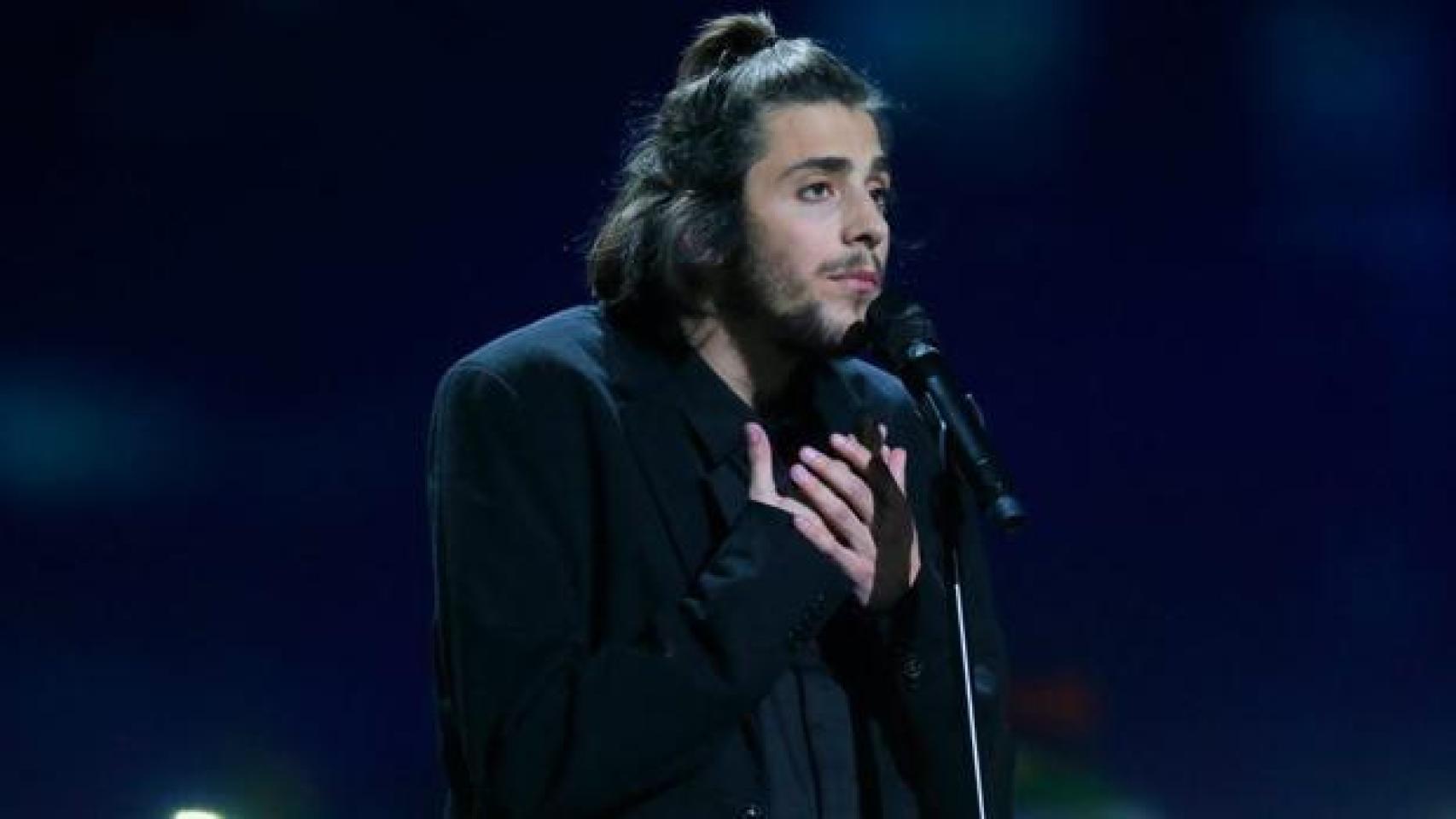 El cantante Salvador Sobral