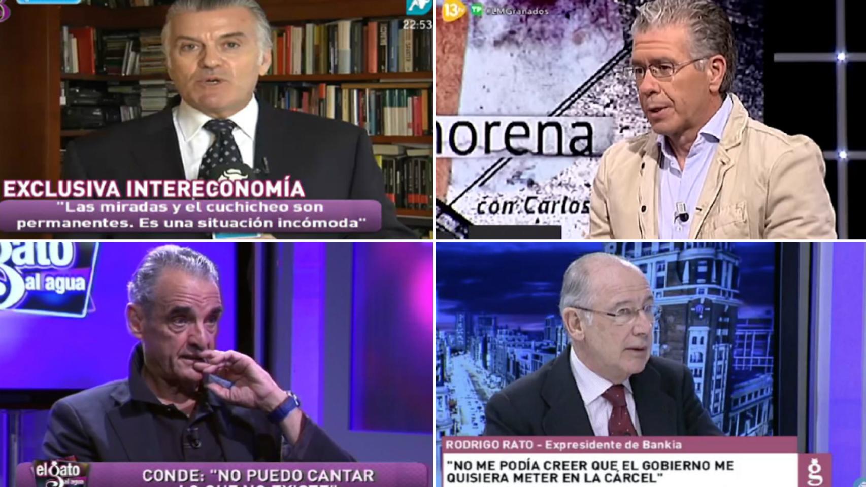 Bárcenas,Granados, Conde y Rato.