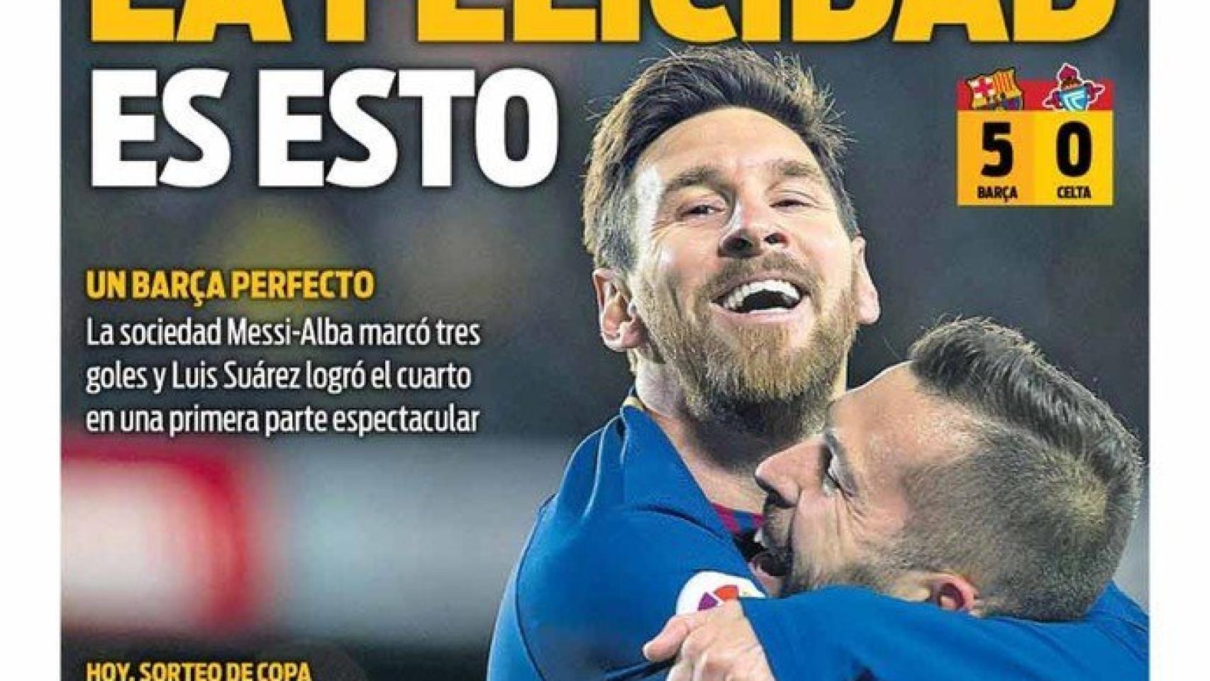 Portada Sport.