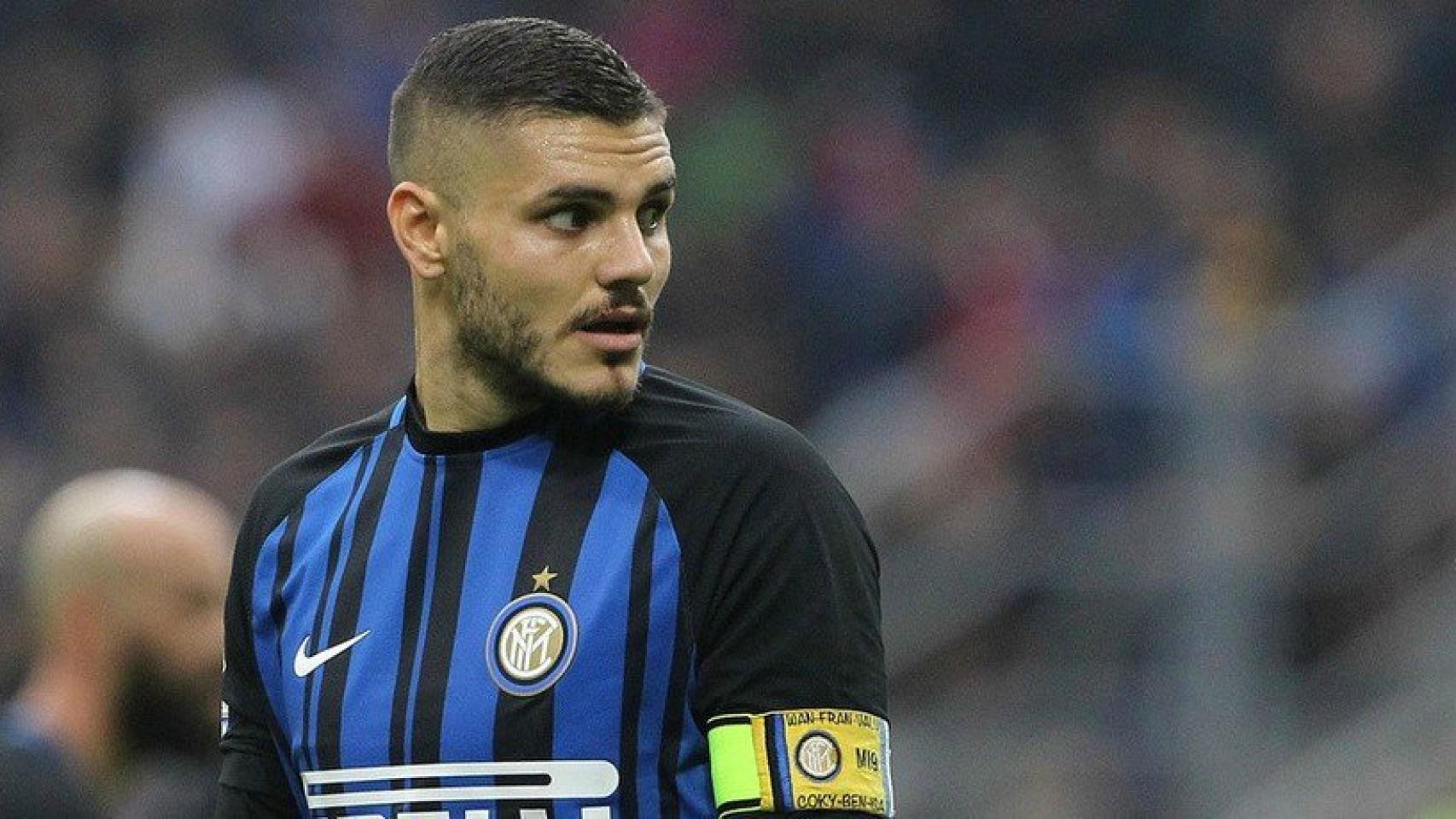 Icardi, en el Inter de Milán. Foto: inter.it