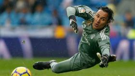 Keylor Navas, en el partido contra el Villarreal.