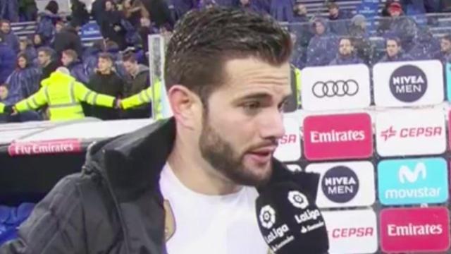 Nacho habla tras el partido