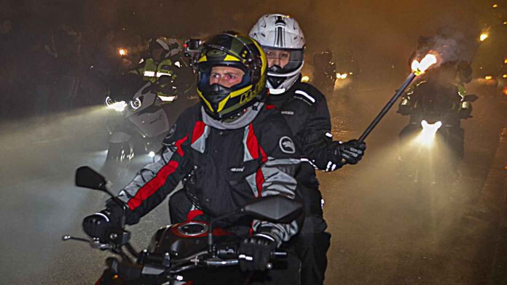 Las motos son protagonistas en Valladolid durante los días de la concentración
