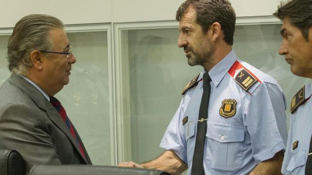 Ferrán López, junto al ministro de Interior Juan Ignacio Zoido.