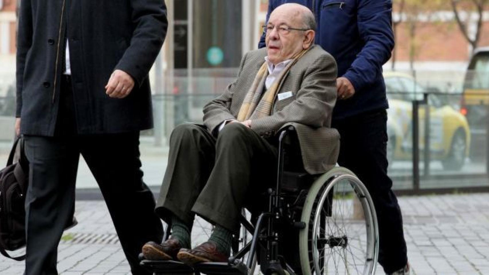 Félix Millet, entrando a la Audiencia, en una imagen de archivo.