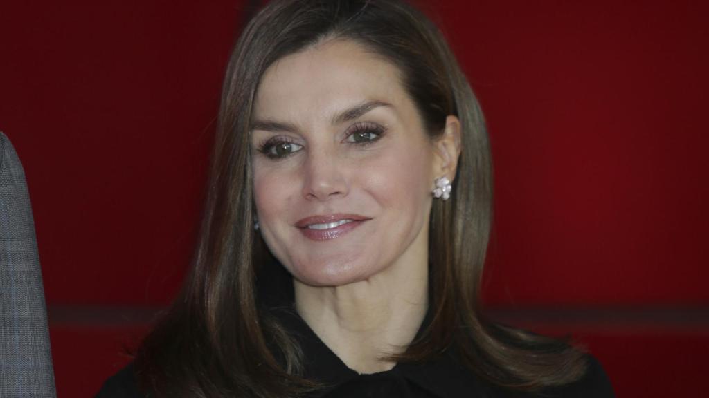 La reina Letizia durante el acto de entrega de los  premios de las Víctimas de Terrorismo.