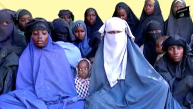 Algunas de las secuestradas por Boko Haram