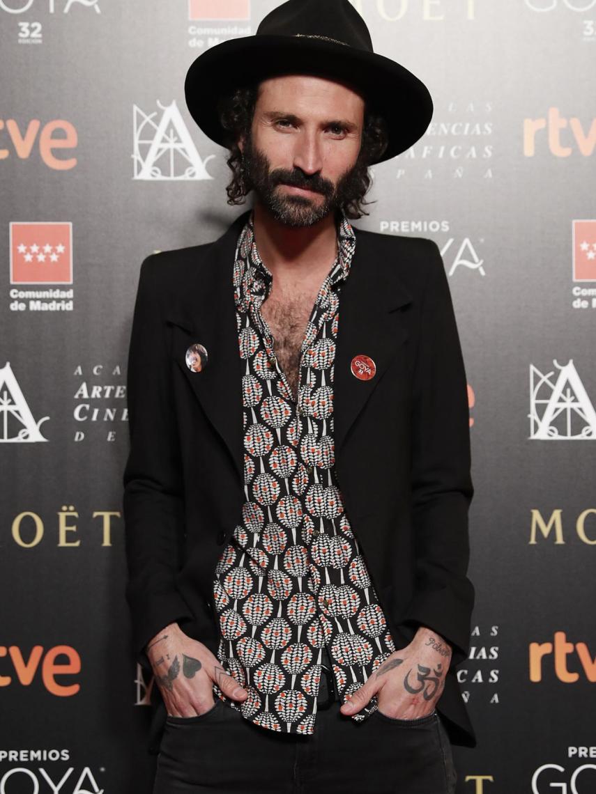 Leiva en el Encuentro de Nominados a la 32 edición de los Premios Goya.