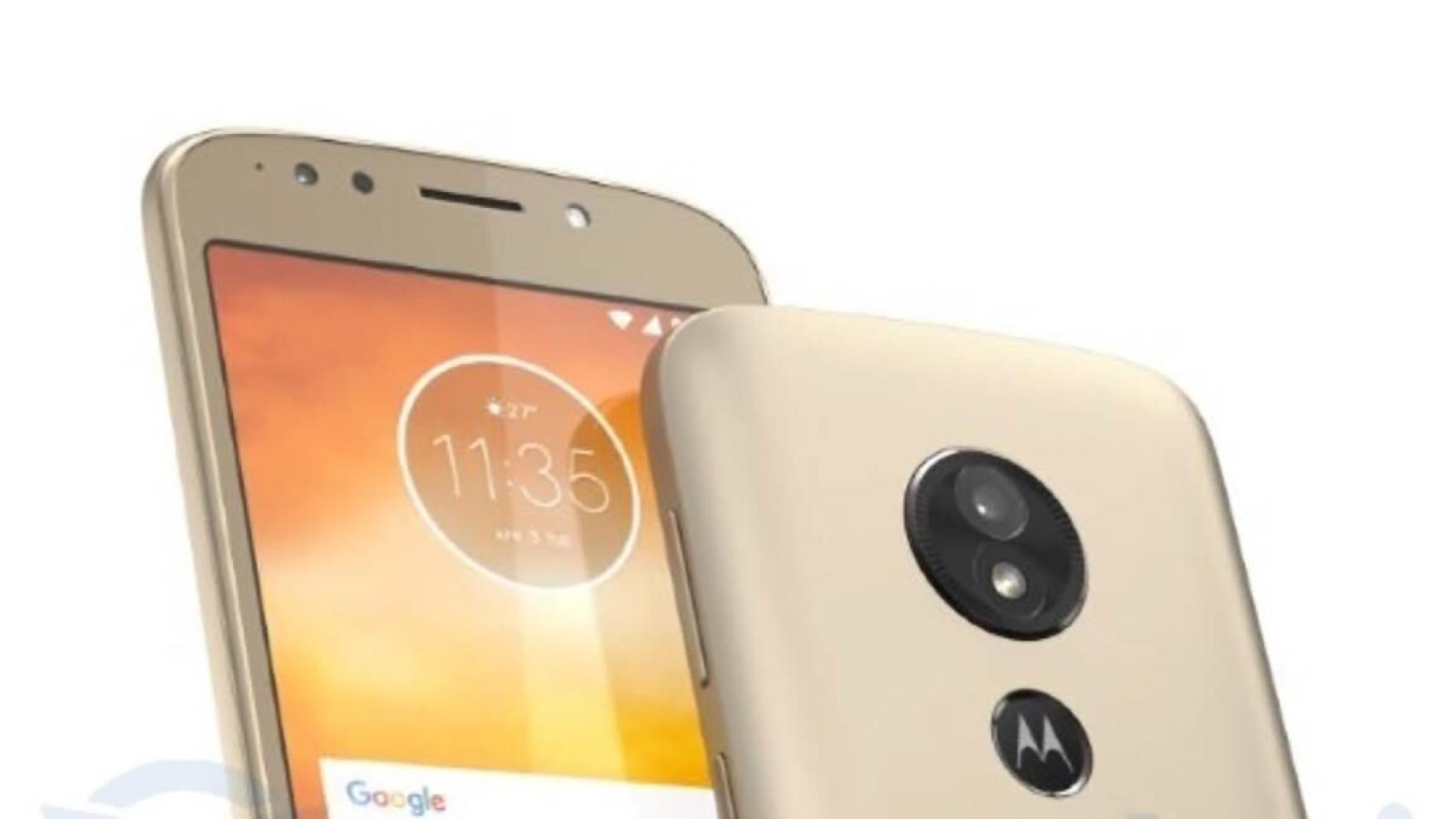 La primera imagen del Moto E5 revela un lector de huellas muy especial