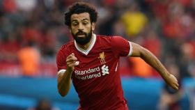 Salah durante un partido con el Liverpool. Foto liverpoolfc.com