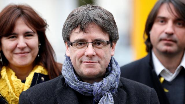 El expresidente de la Generalitat, CarlesPuigdemont.