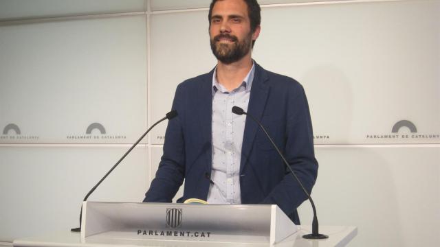 El diputado por Esquerra Republicana de Cataluña Roger Torrent.