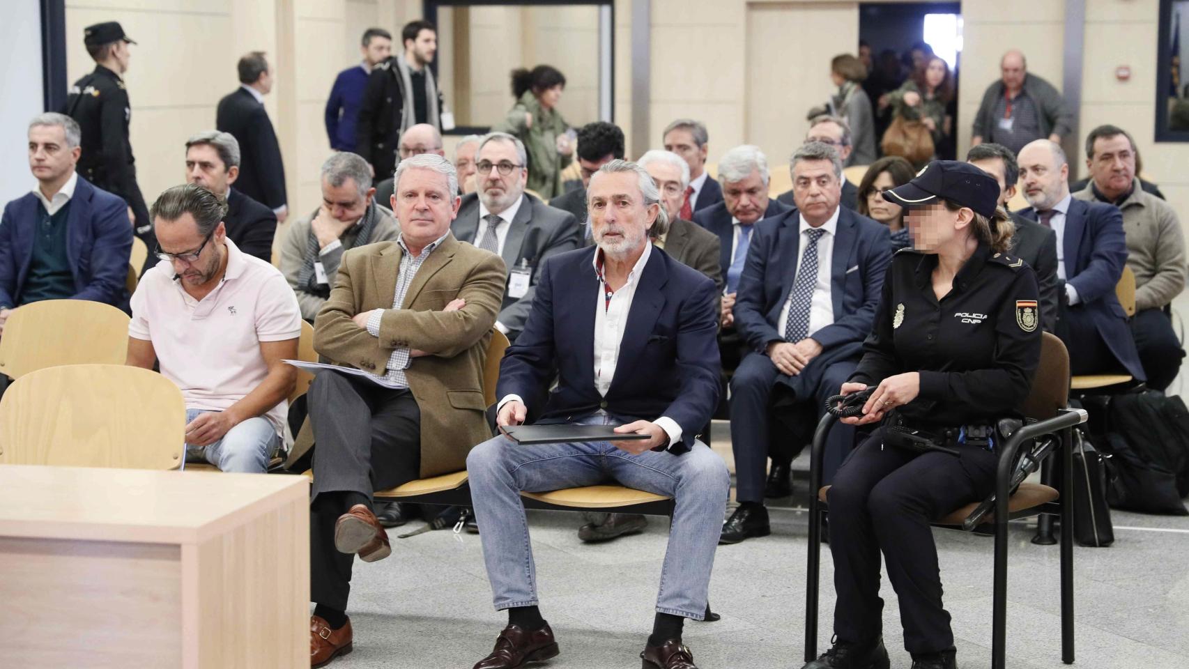 Francisco Correa, Pablo Crespo y Álvaro Pérez 'El Bigotes' en la Audiencia Nacional.