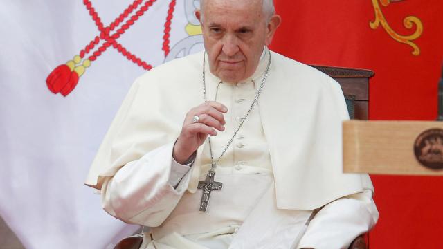 El papa Francisco en su visita a Chile.