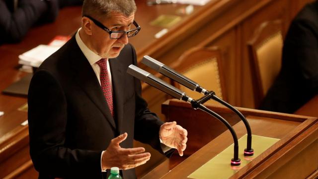 El designado primer ministro checo, Andrej Babis.