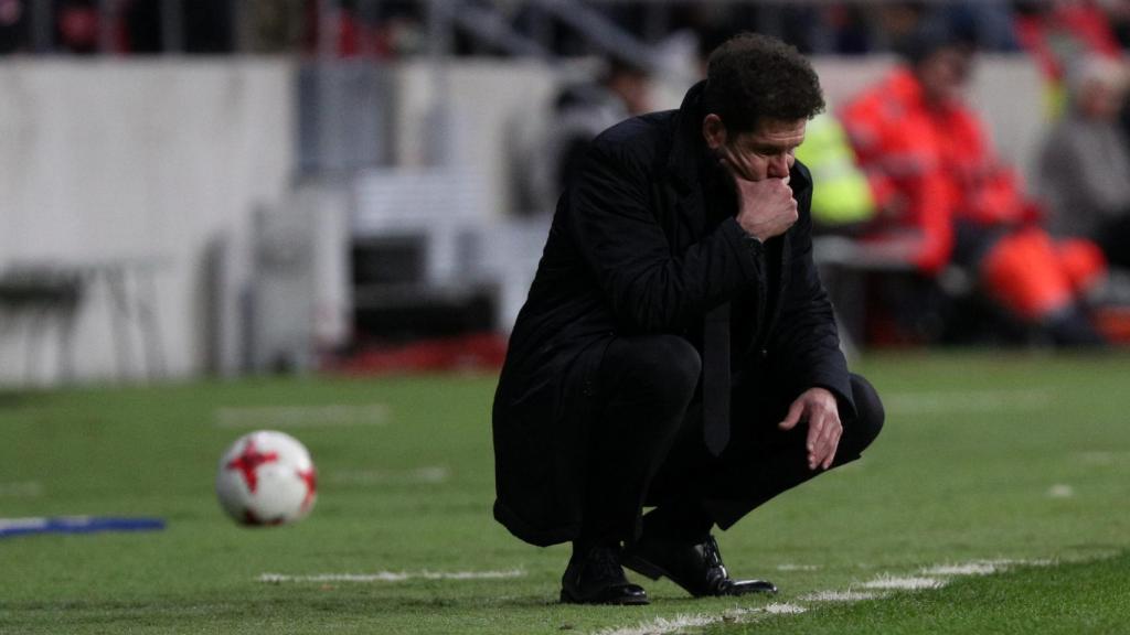 Simeone no lo vio claro.